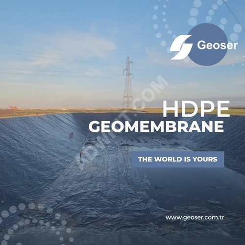 HDPE GEOMEMBRANE Yüksek Yoğunluklu Polietilen