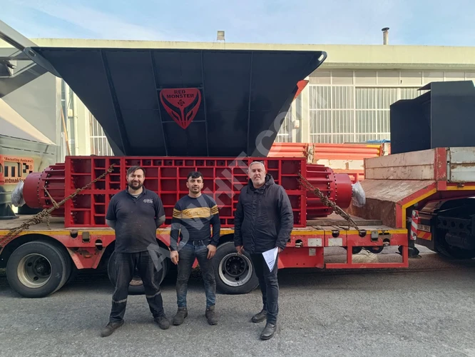 METAL HURDA PARÇALAMA MAKİNASI