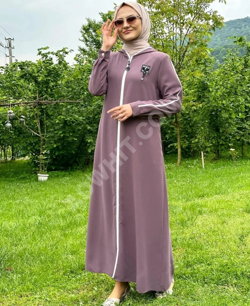 38'den 48'e kadarki seri kadın ferace, fabrikadan toptan 6 seri