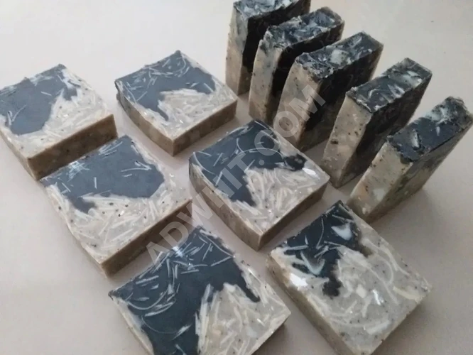Soğuk işlem yöntemiyle el yapımı doğal çörek otu sabunu