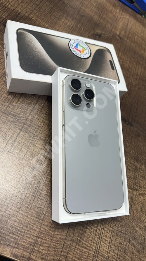 iPhone 15 Pro Max İkinci el satılık cep telefonu