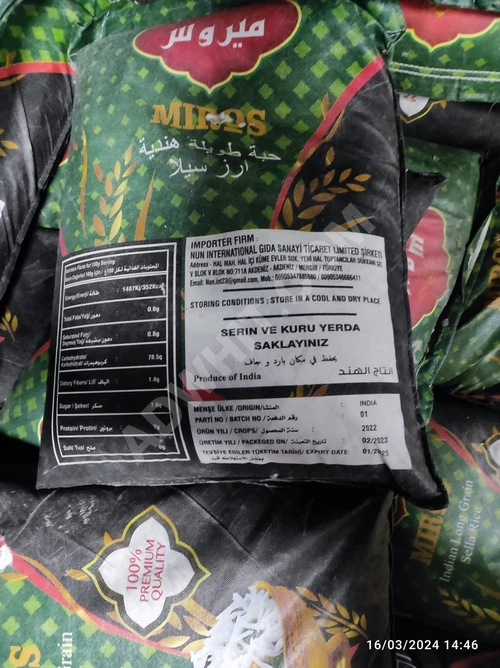Basmati Pirinç 25 KG