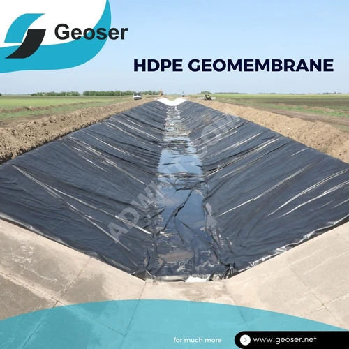 Yüksek Yoğunluklu Polietilen HDPE Geomembran