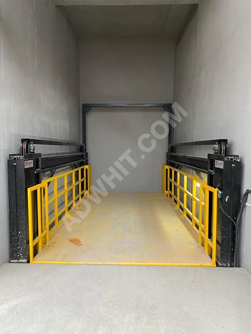 3 Ton (4 Kolonlu) Hidrolik Kat Arası Araç Asansörü