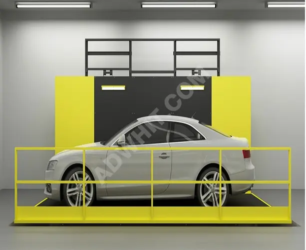 3 Ton Kapasiteli 4 Metre Seyir Kolonlu Araç Asansörü