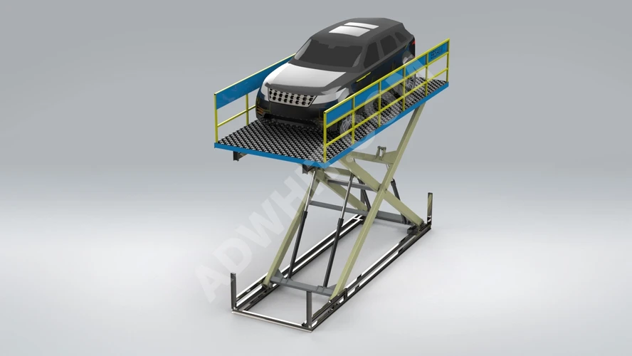 3 Ton Hidrolik Makaslı Araç Platformu