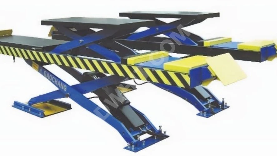 5.5 Ton Ön Düzen Rot Ayarlı Çift Makaslı Oto Lift