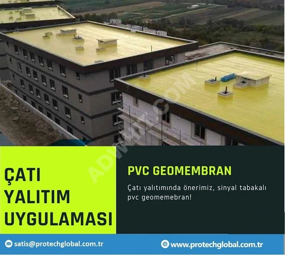 Çatı ve yüzme havuzları için yalıtım - PVC MEMBRAN