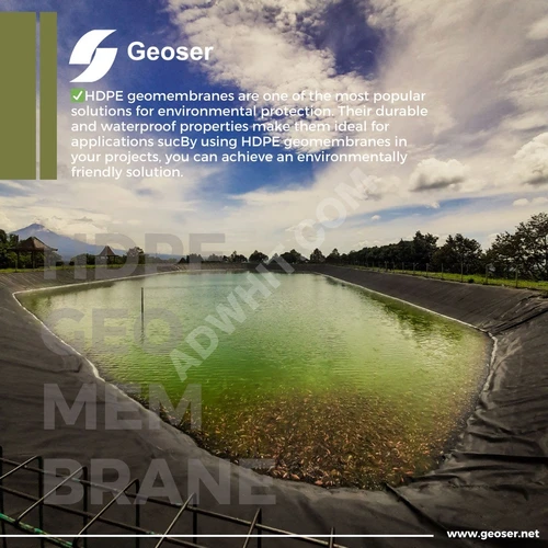 Yüksek Yoğunluklu Polietilen HDPE Geomembrane