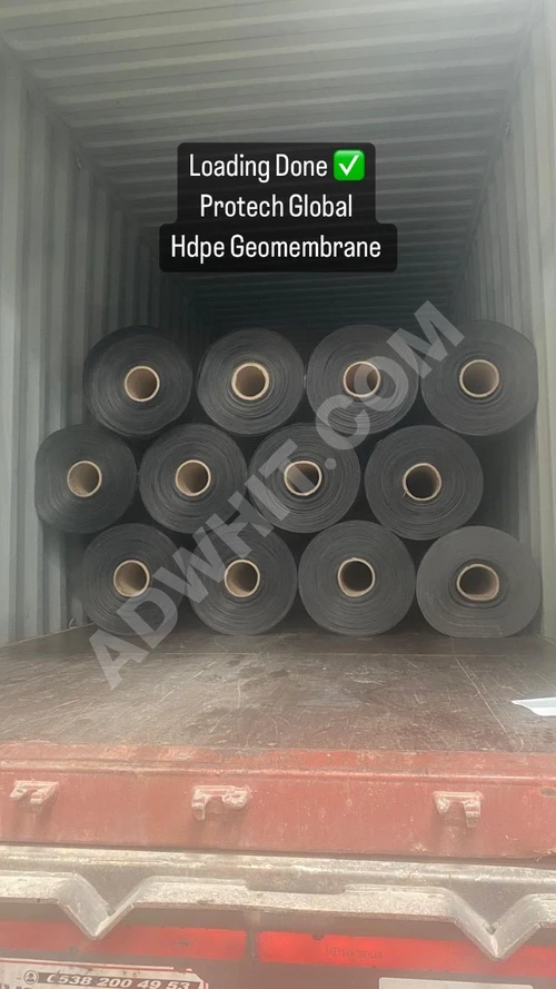 Yüksek Yoğunluklu Polietilen Geomembran - HDPE Geomembran