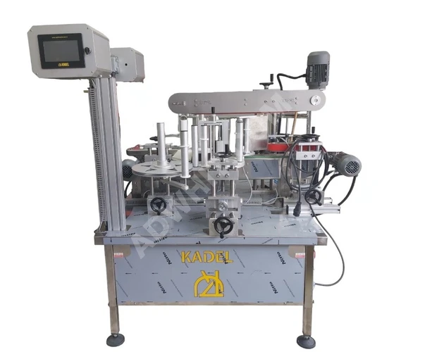 310 mm Ön/Arka Yüzey Ve Silindirik Etiket Yapıştırma Makinası