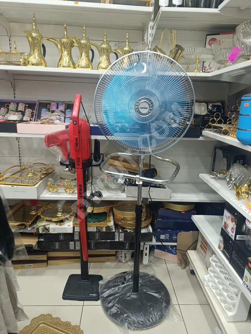 90 Watt Ev Tipi Vantilatör, 18 İnç, 3 Demir Pervane, Ağır Taban ve İnce Izgara