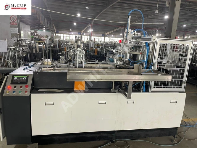 60-65 Adet/Dk Ultrasonik Karton Çorba Kap Kase Makinası