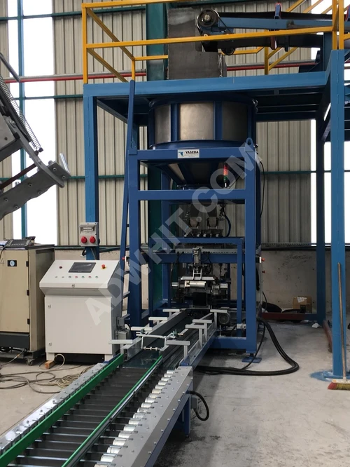 Helezonlu Tartım Ve Dolum Bunkerli Granül Dolum Makinası