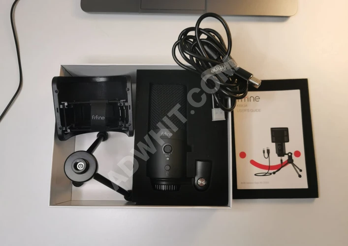 FIFINE K683A - USB MASAÜSTÜ MİKROFONU (TRİPOD STAND İLE)
