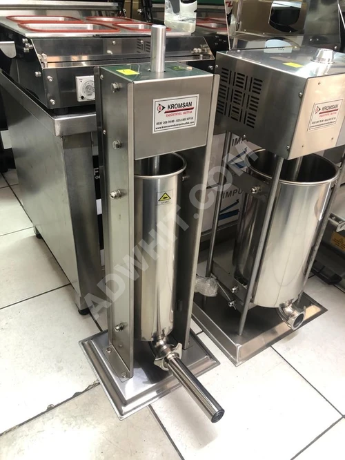 7 Litre Manuel Sosis Sucuk Dolum Makinası