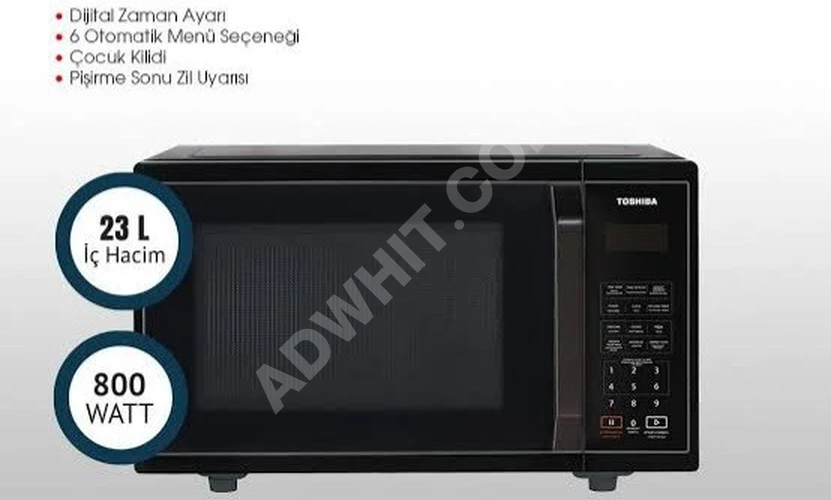 Toshiba mikrodalga fırın, yeni gibi