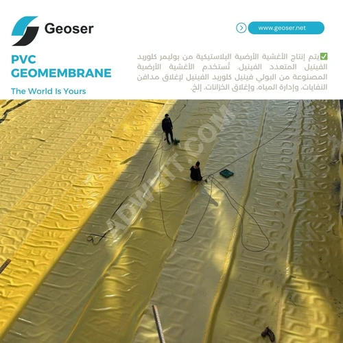 PVC GEOMEMBRANİ Su Yalıtım Membranları