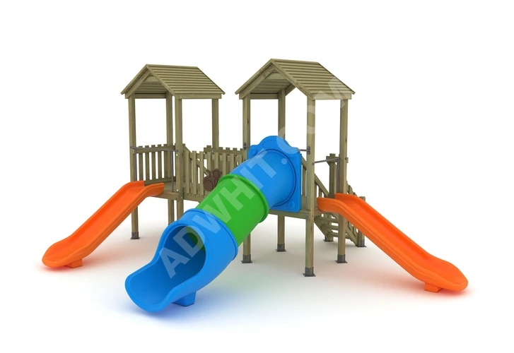 Ahşap Dış Mekan Park Çocuk Oyunları
