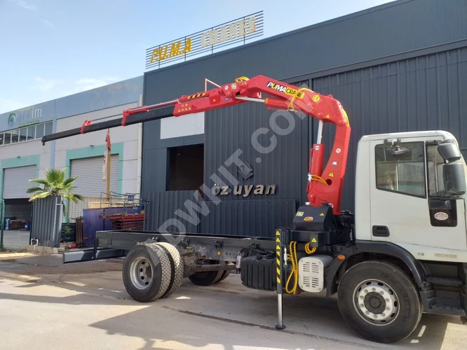 İVECO EUROCRAGO 180E25 KAMYON ÜZERİ 6 TONLUK SIFIR VİNÇLİ