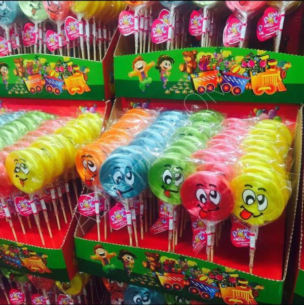 Lollipop candy box