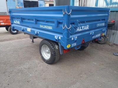 3.5 ton trailer with 15.3-10/75 tires