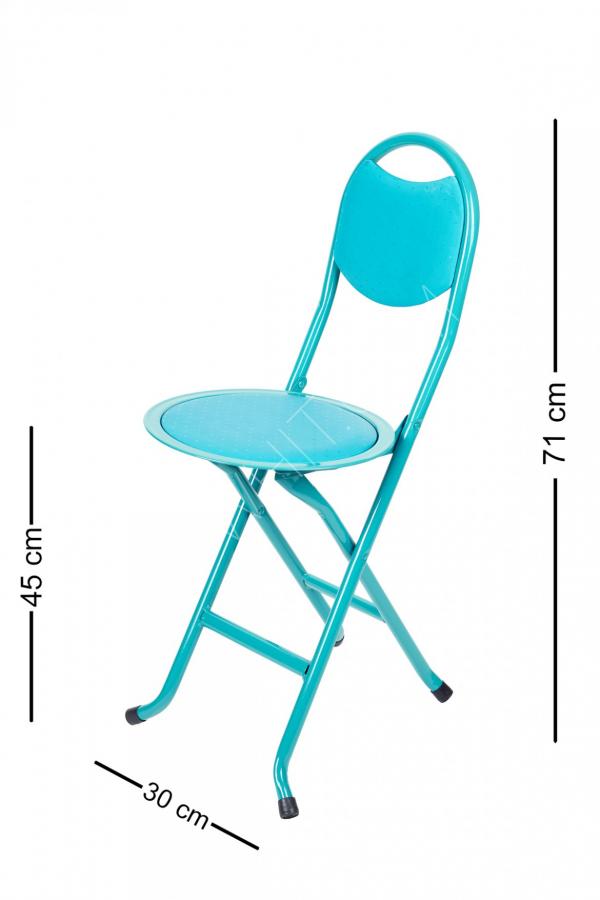 HUNDEMİR  Katlanır/Portatif Bahçe Kamp Çocuk Plaj Camii Mutfak Sandalyesi 