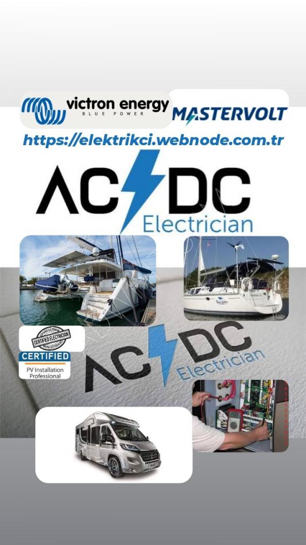 Yelkenli katamaran yat elektrikçisi ACDC sistemleri