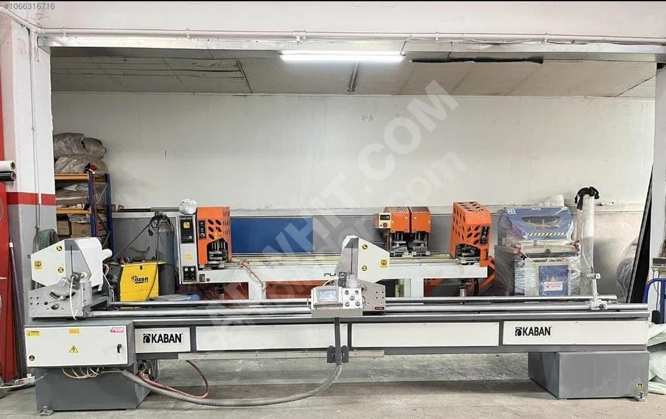 ماكينات بي في سي دبل هيد pvc double head machine - Adwhit