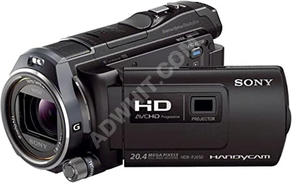 Sony Handycam HDR-PJ650V Projector Camcorder - Adwhit