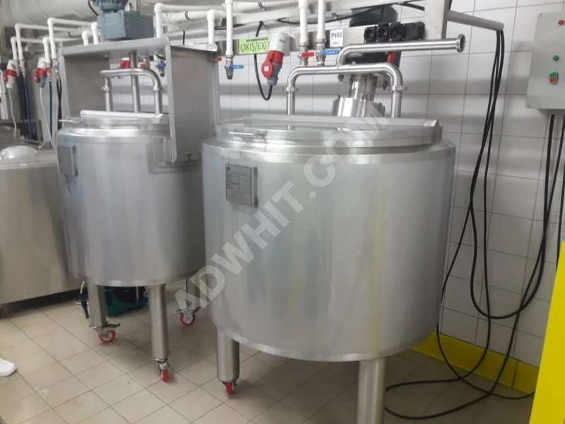 Ice cream cooling and freezing tank - Adwhit