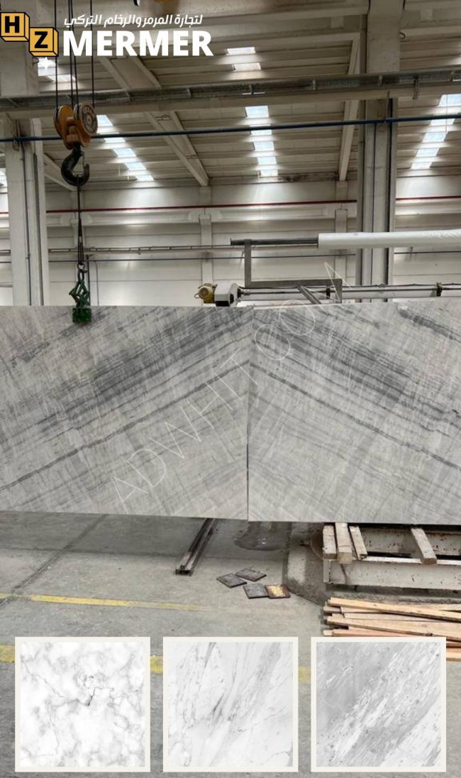 All kinds of marble