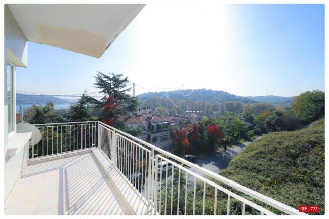 With a direct view of the Bosphorus, you own an apartment in Istanbul - Sariyer