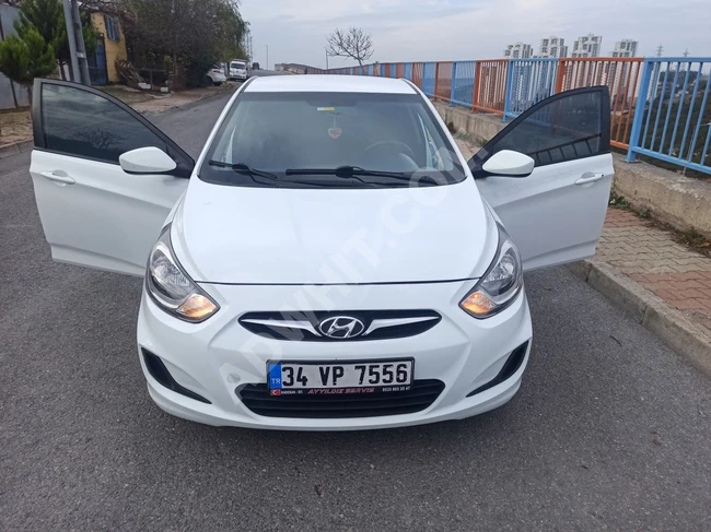 Hyundai Accent Blue 2013 for sale