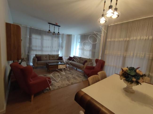 Two-room apartment and a living room furnished for sale
