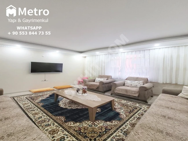 2 + 1 apartment for sale, close to hospitals, health centers, primary school, middle school, high school and university, neighborhood market, market and metrobus European Istanbul