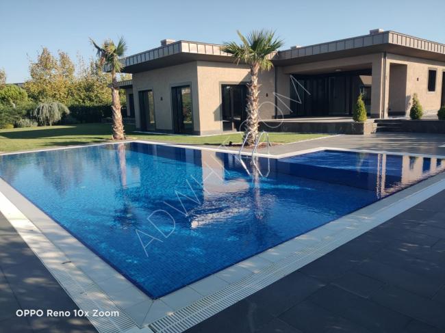 HT-1631 New villa with independent swimming pool in Büyükçekmece