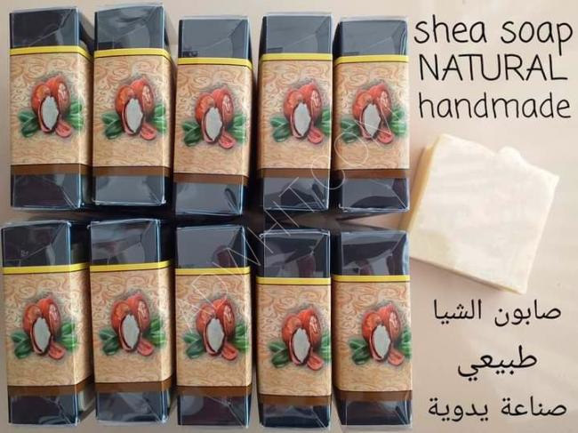 Natural Shea Butter Soap, highly effective in softening and moisturizing.
