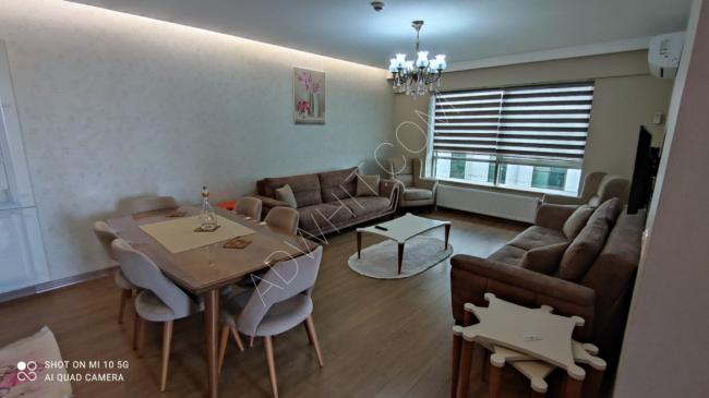 Furnished apartment for sale in Istanbul with a sea view within the Prestige Park complex