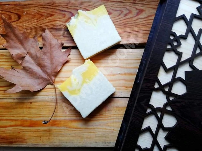 Natural lemon soap