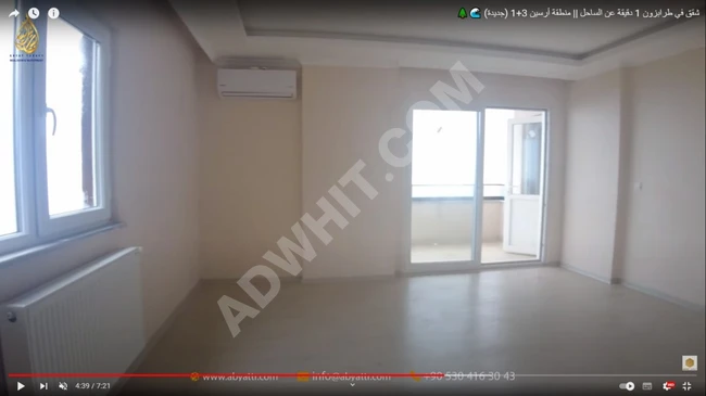 Apartment for sale in Trabzon, 1 minute from the coast || Arsin District 3 + 1 (New)