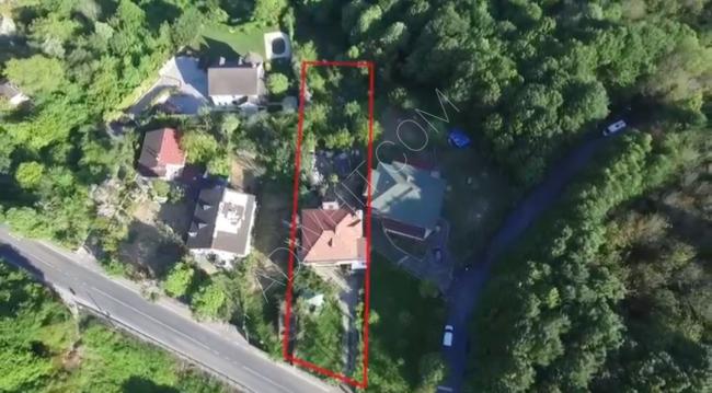 Land for sale, suitable for building a villa, in Beykoz, near the lake