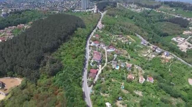 Land for sale, suitable for building a villa, in Beykoz, near the lake