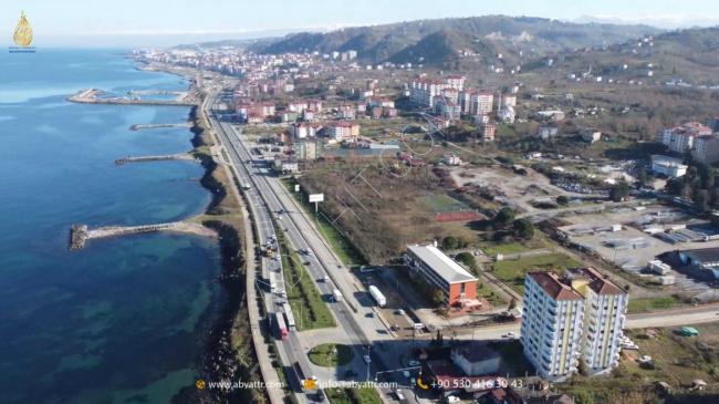 Duplex apartment with a view of the Black Sea in Arsin || Trabzon 3 + 1