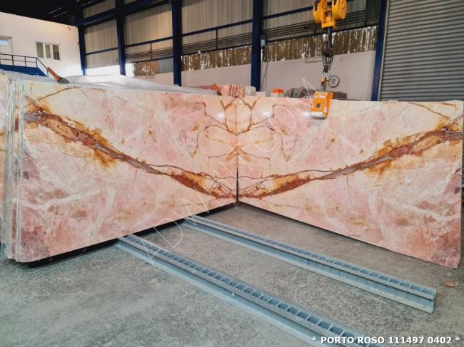 PORTO ROSO pink marble