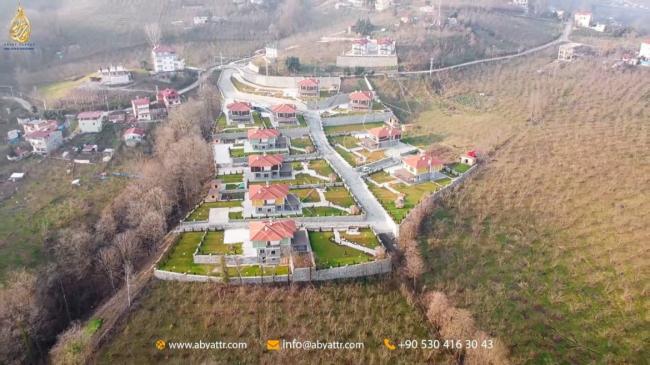 Trabzon'da satılık dağ ve doğa manzaralı villalar || Trabzon'da 4+2
