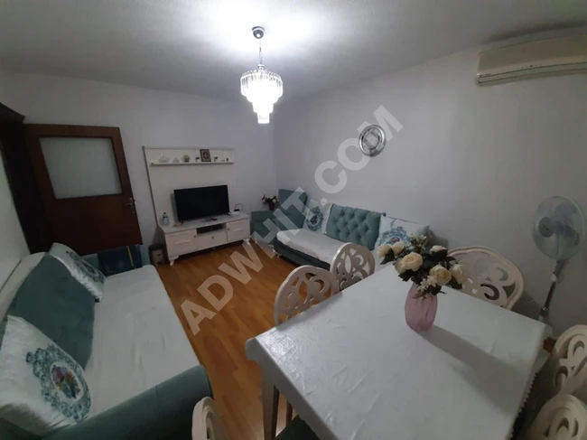 A furnished two-room apartment in Basaksehir