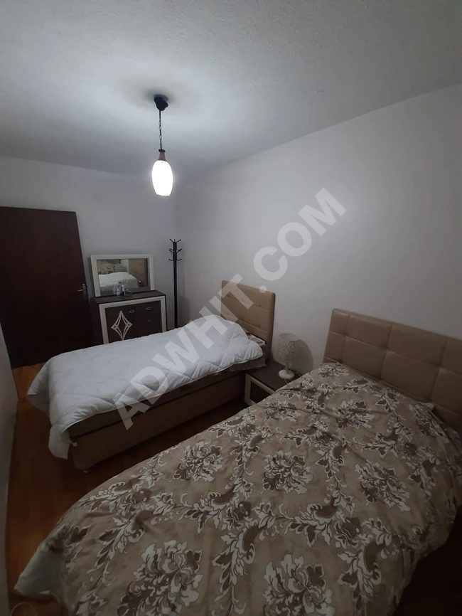 A furnished two-room apartment in Basaksehir