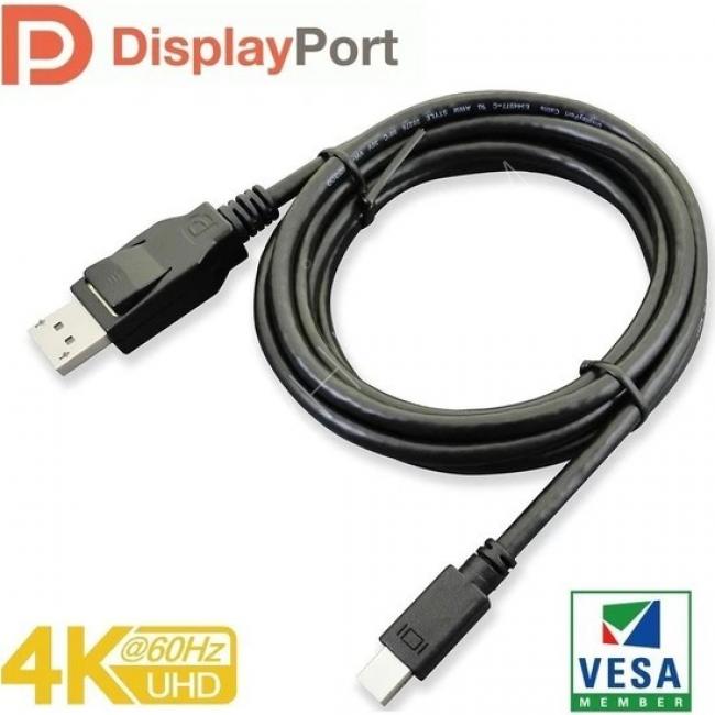 Paugge V1.2 Vesa DisplayPort Sertifikalı 21.60 Gbps Bant Genişliği 5K 30Hz, 4K 60Hz, 2K 165Hz, 1080p