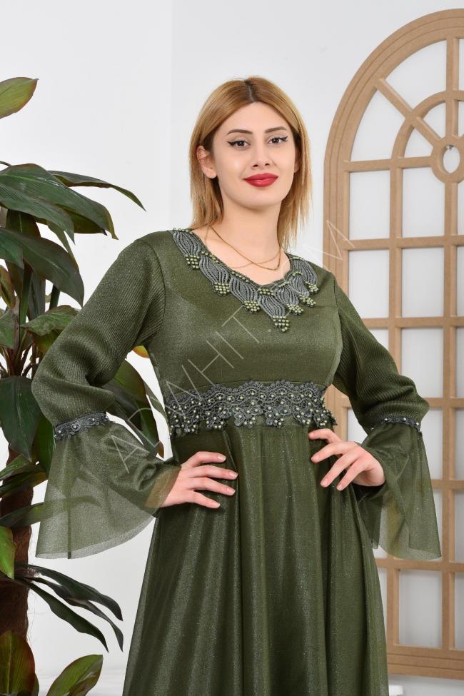 فستان رش السكر كلوش 